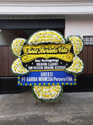 Papan Bunga Duka di Bungku Tengah