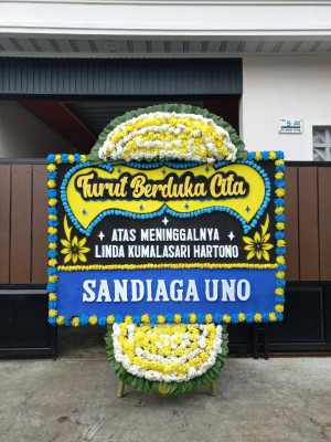 Papan Bunga Duka di Bungku Tengah
