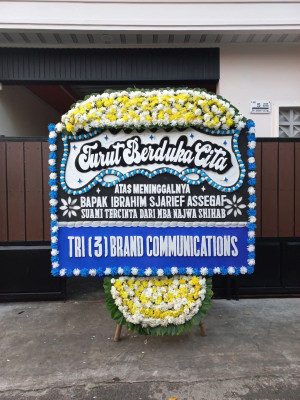Papan Bunga Duka di Bungku Tengah